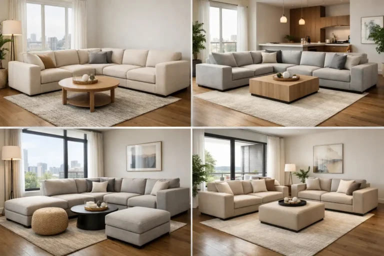 7 Best Modular Sofa Layouts for Apartments