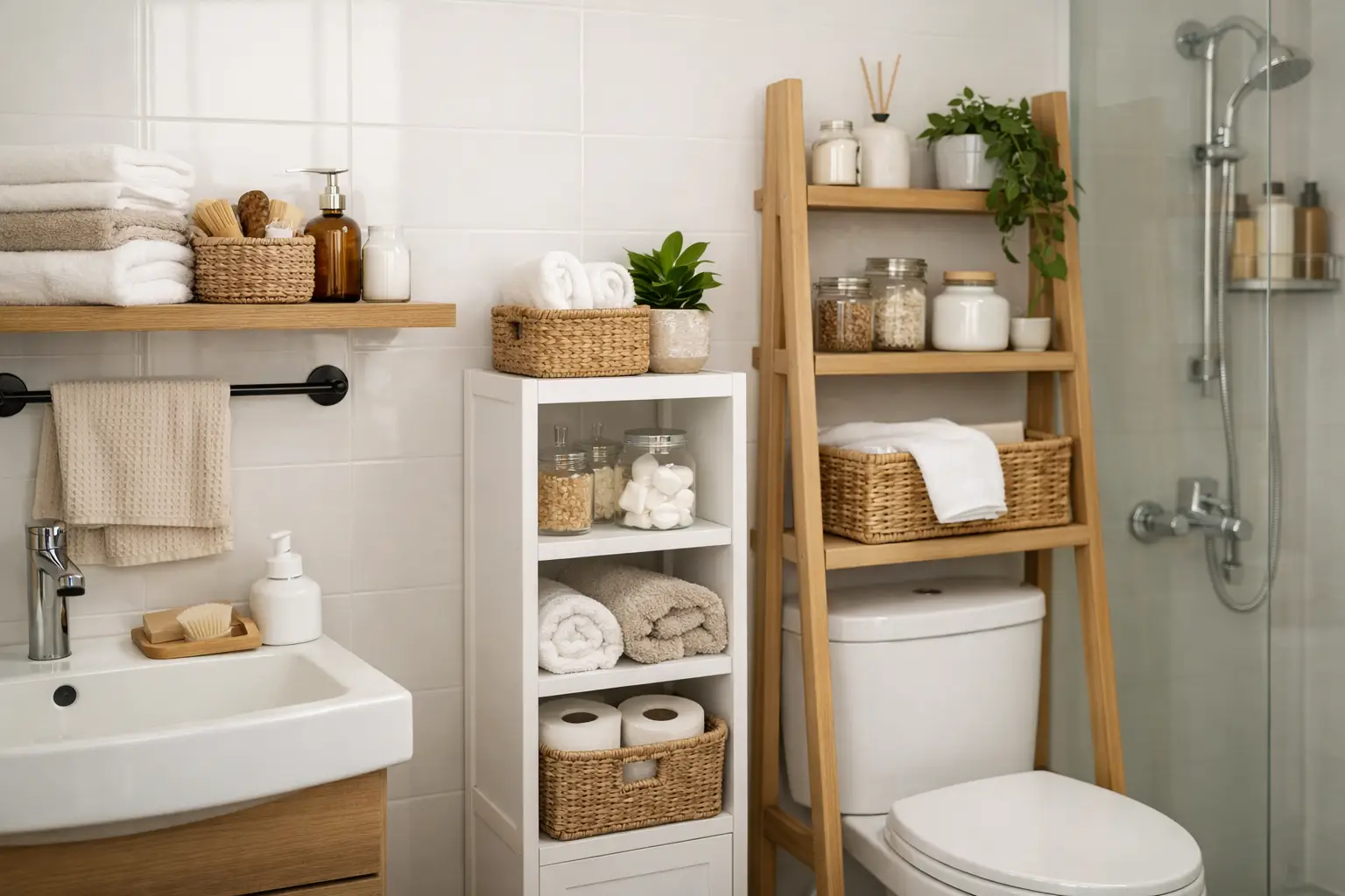 Best Bathroom Storage for Small Spaces