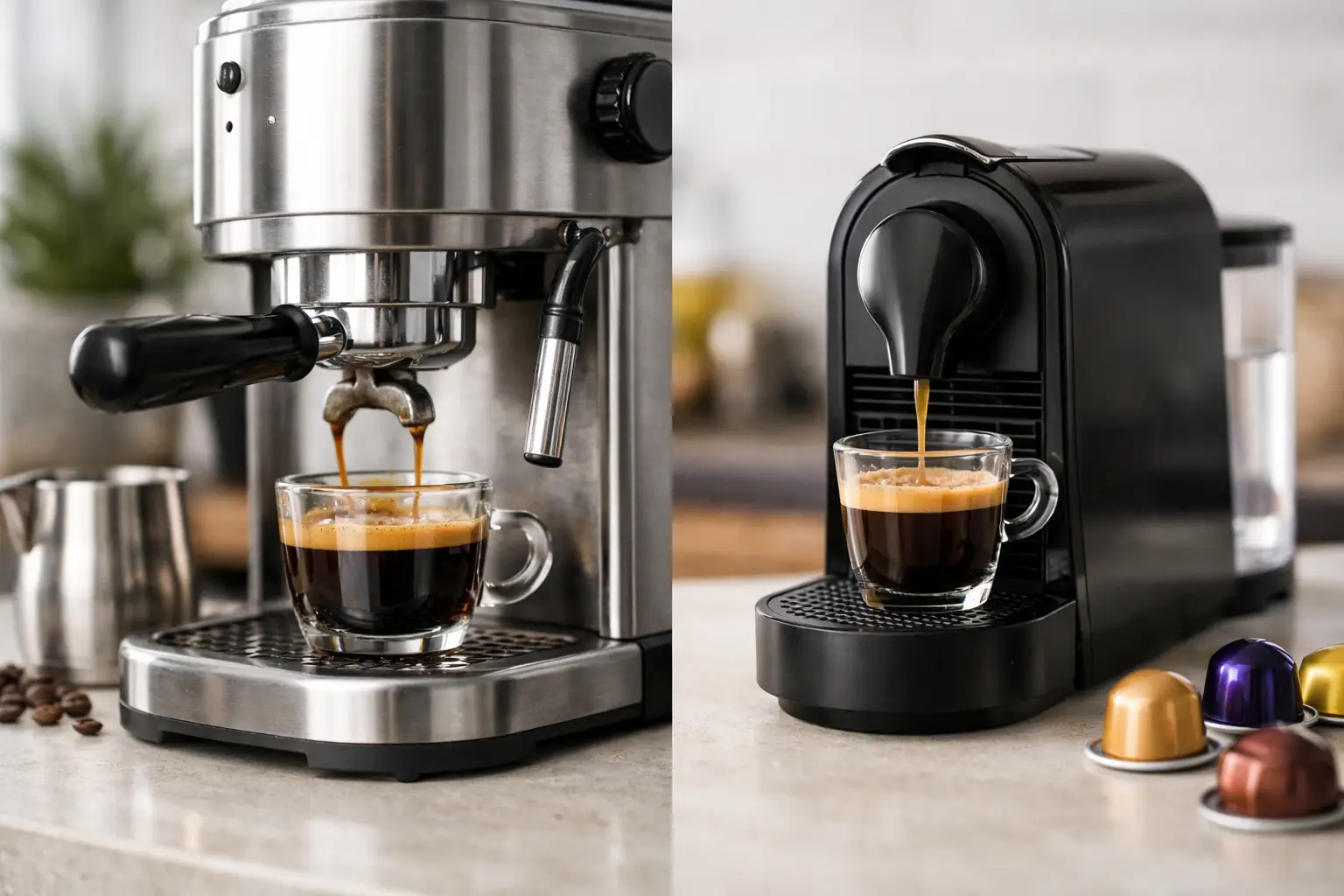 Espresso Machine vs Nespresso: Which Fits?