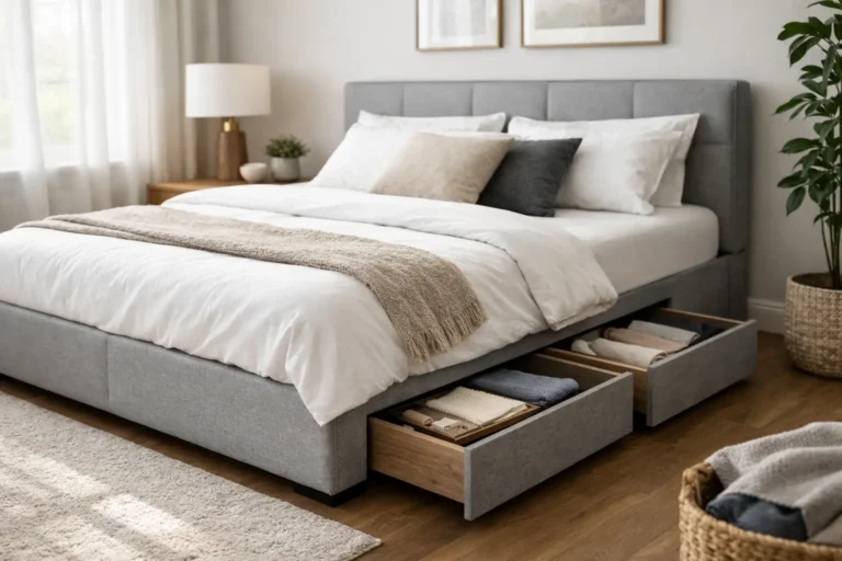 Modern Bed Frame With Storage Drawers Guide