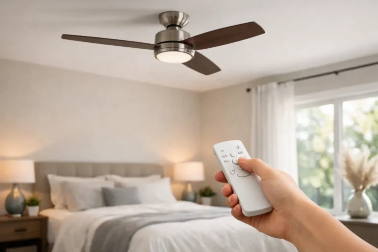 Choosing a Quiet Bedroom Ceiling Fan With Remote