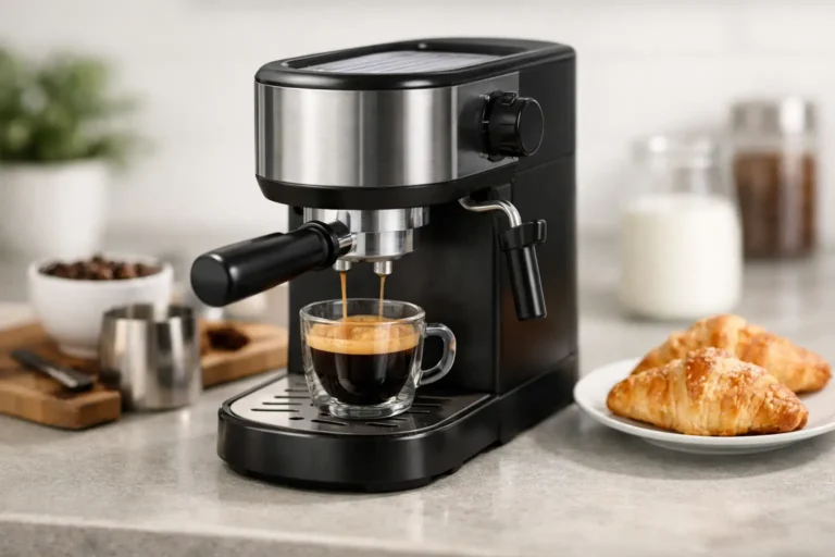 Review Compact Espresso Machine for Small Kitchen