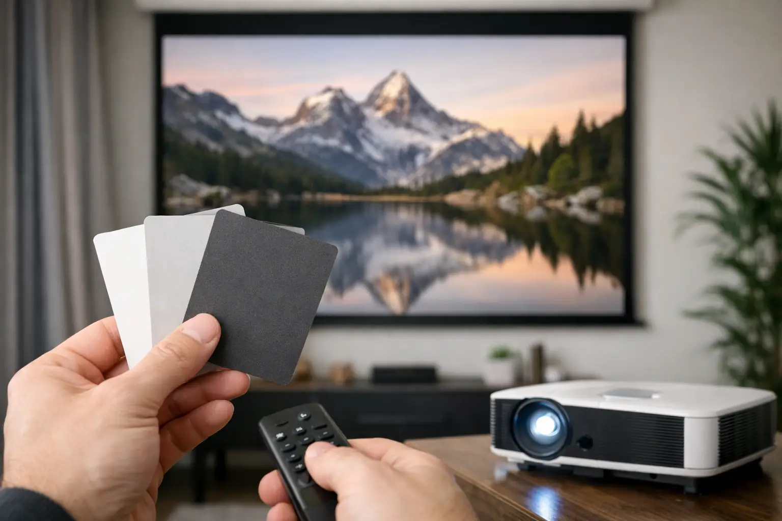 How to Select a Projector Screen for Your Home