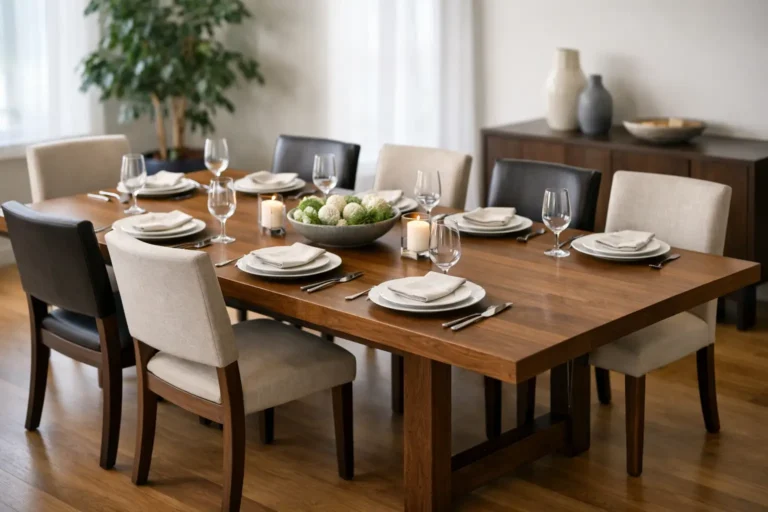 What Size Dining Table Seats Eight Guests?