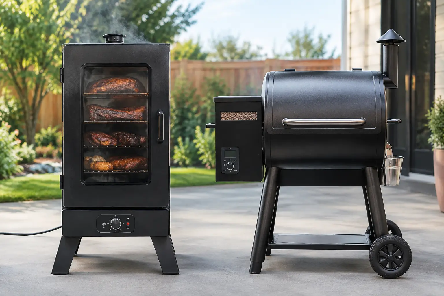 Electric Smoker vs Pellet Smoker Compared