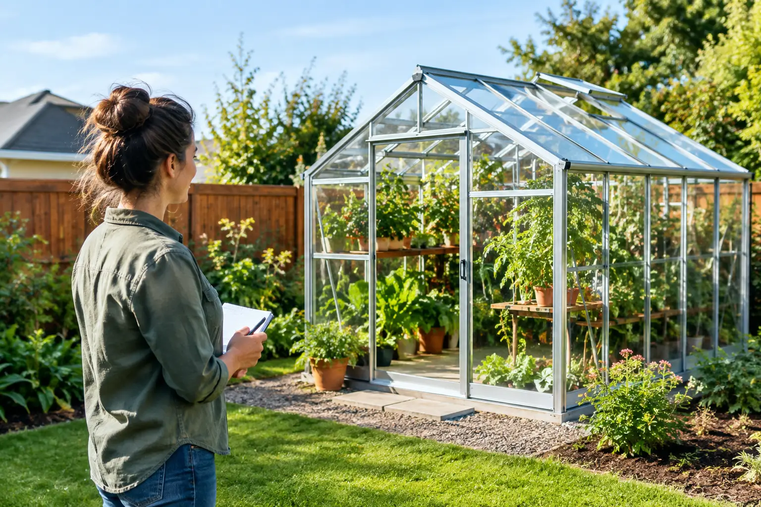 How to Choose a Greenhouse for Backyard Spaces