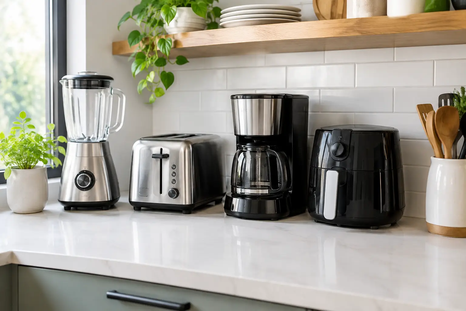 How to Organize Kitchen Countertop Appliances